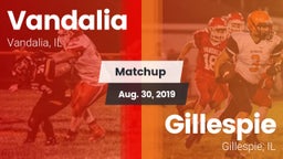 Matchup: Vandalia  vs. Gillespie  2019