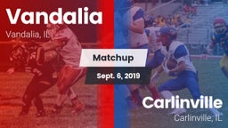 Matchup: Vandalia  vs. Carlinville  2019