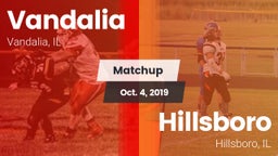Matchup: Vandalia  vs. Hillsboro  2019