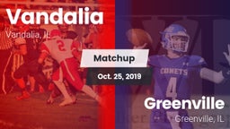 Matchup: Vandalia  vs. Greenville  2019