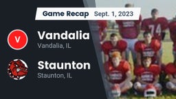 Recap: Vandalia  vs. Staunton  2023