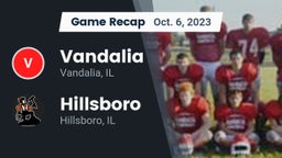 Recap: Vandalia  vs. Hillsboro  2023