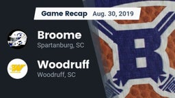 Recap: Broome  vs. Woodruff  2019