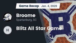 Recap: Broome  vs.  Blitz All Star Game 2020