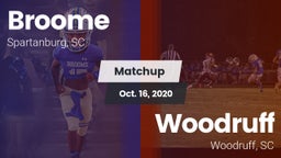 Matchup: Broome  vs. Woodruff  2020