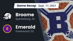 Recap: Broome  vs. Emerald  2021