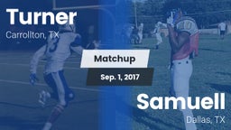 Matchup: Turner  vs. Samuell  2017