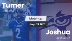 Matchup: Turner  vs. Joshua  2017