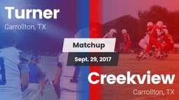 Matchup: Turner  vs. Creekview  2017