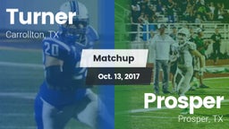 Matchup: Turner  vs. Prosper  2017