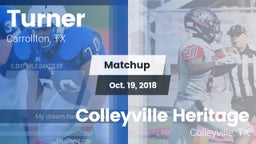 Matchup: Turner  vs. Colleyville Heritage  2018