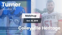 Matchup: Turner  vs. Colleyville Heritage  2019