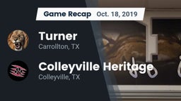 Recap: Turner  vs. Colleyville Heritage  2019