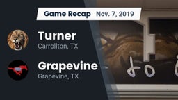 Recap: Turner  vs. Grapevine  2019