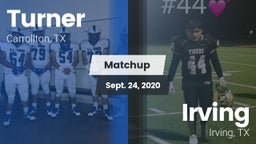 Matchup: Turner  vs. Irving  2020