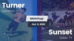 Matchup: Turner  vs. Sunset  2020