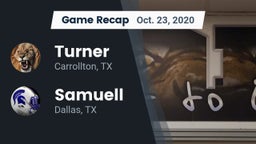 Recap: Turner  vs. Samuell  2020