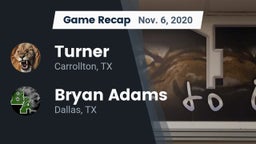Recap: Turner  vs. Bryan Adams  2020