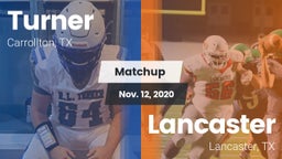 Matchup: Turner  vs. Lancaster  2020
