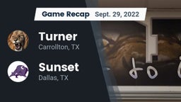 Recap: Turner  vs. Sunset  2022