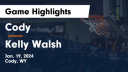 Cody  vs Kelly Walsh  Game Highlights - Jan. 19, 2024