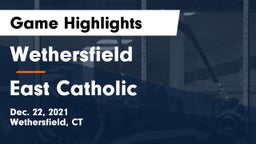 Wethersfield  vs East Catholic Game Highlights - Dec. 22, 2021
