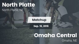 Matchup: North Platte High vs. Omaha Central  2016