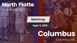 Matchup: North Platte High vs. Columbus  2019