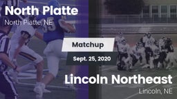 Matchup: North Platte High vs. Lincoln Northeast  2020