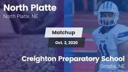 Matchup: North Platte High vs. Creighton Preparatory School 2020