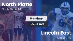 Matchup: North Platte High vs. Lincoln East  2020