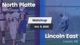 Matchup: North Platte High vs. Lincoln East  2020
