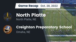 Recap: North Platte  vs. Creighton Preparatory School 2022