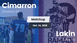 Matchup: Cimarron  vs. Lakin  2016