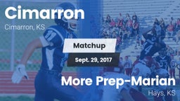 Matchup: Cimarron  vs. More Prep-Marian  2017