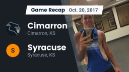 Recap: Cimarron  vs. Syracuse  2017