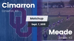 Matchup: Cimarron  vs. Meade  2018
