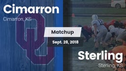 Matchup: Cimarron  vs. Sterling  2018
