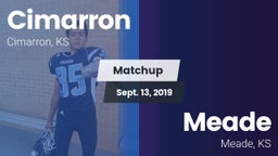 Matchup: Cimarron  vs. Meade  2019