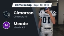 Recap: Cimarron  vs. Meade  2019