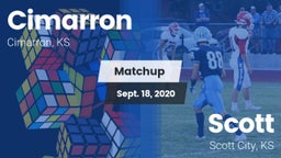 Matchup: Cimarron  vs. Scott  2020