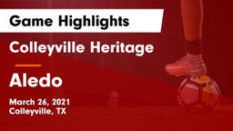 Colleyville Heritage  vs Aledo  Game Highlights - March 26, 2021