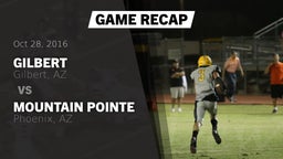 Recap: Gilbert  vs. Mountain Pointe  2016