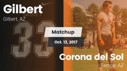 Matchup: Gilbert  vs. Corona del Sol  2017