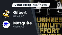 Recap: Gilbert  vs. Mesquite  2018
