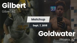 Matchup: Gilbert  vs. Goldwater  2018