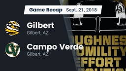 Recap: Gilbert  vs. Campo Verde  2018