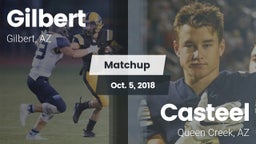 Matchup: Gilbert  vs. Casteel  2018