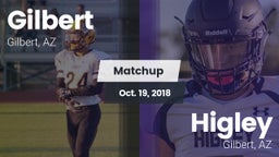 Matchup: Gilbert  vs. Higley  2018
