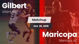 Matchup: Gilbert  vs. Maricopa  2018